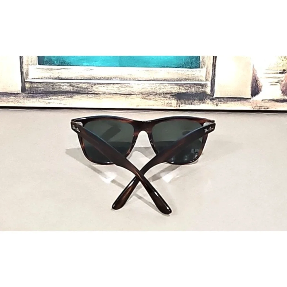 VINTAGE B&L RAY-BAN L1725 XWAS‎ G15 UV CRYSTAL SHINY TORT WAYFARER II SUNGLASSES